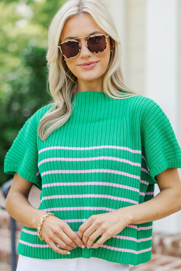 Ready For The Day Striped Sweater